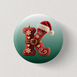 Layered Pastel Gold Trim Letter K Knapp