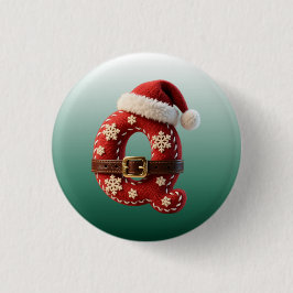 Layered Pastel Gold Trim Letter Q Knapp