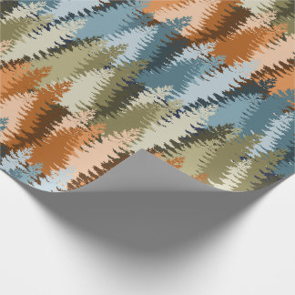 Layered Pine Forest Pattern Presentpapper