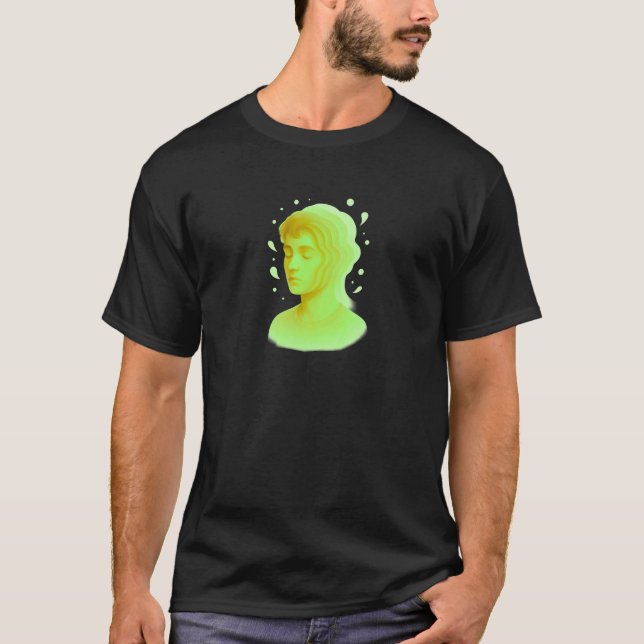 Layers of Me • Identity Unfolding Portrait T-Shirt (Framsida)