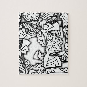 Layery klottrar serie pussel