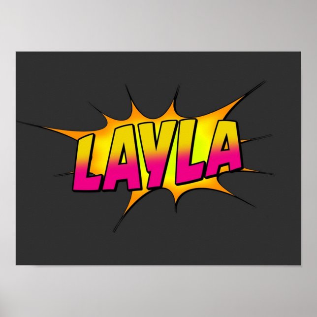 Layla Poster (Framsidan)