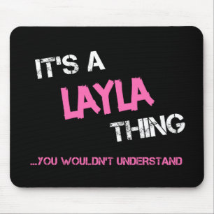 Layla sak skulle du inte förstå namn musmatta
