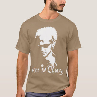 Layne Staley avbildad Alice in Chains Ikon pojke T Shirt