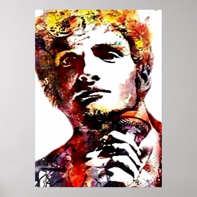 Layne Staley Porträtt Poster (Framsidan)