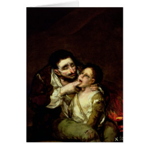 Lazarillo de Tormes, 1819 Hälsningskort