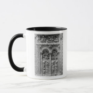 Lazarus och rikeman, från den södra portalen mugg