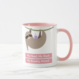 LAZARUS SLOTH ANXIETE MUGG