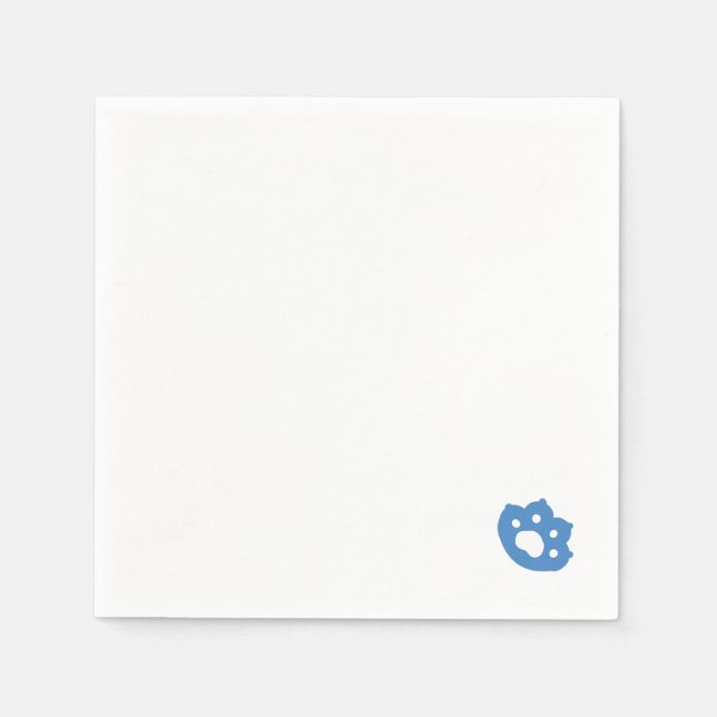 Laze Furr Days - Cute Lazy Cats Design Pappersservett (Framsidan)