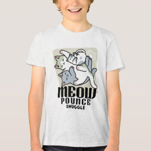 Laze Furr Days - Cute Lazy Cats Design T Shirt