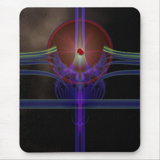 Lazer stjärnabristning Mousepad Musmatta