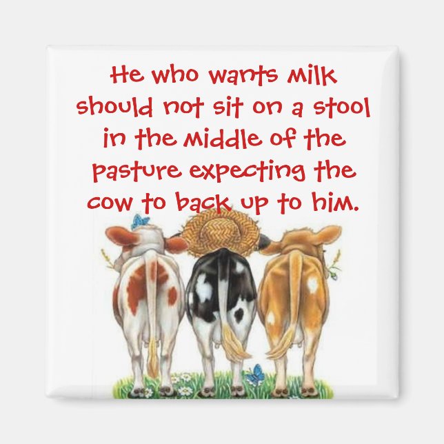 Laziness Quote Magnet (Framsidan)