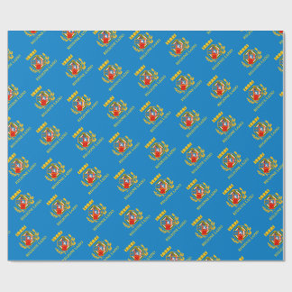 Lazio flagga (italienska regionen) presentpapper