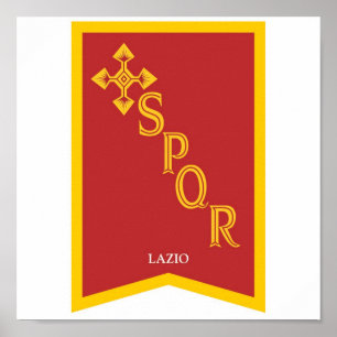 lazio Italien Poster