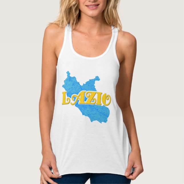 Lazio Tanktop Linne Med Racerback (Framsida)
