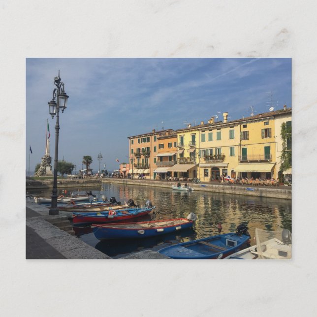 Lazise Gardasee Vykort (Framsida)