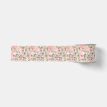 Lazo de tela gruesa para envolver regalos floral