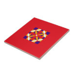 Lazos Rojo Kakelplatta<br><div class="desc">Diseño inspirado en los 80's. Color y diseño que alegra y ameniza el espacio.</div>
