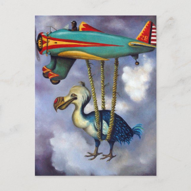 Lazy Bird Vykort (Framsida)