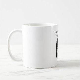 Lazy black cat Mug Kaffemugg
