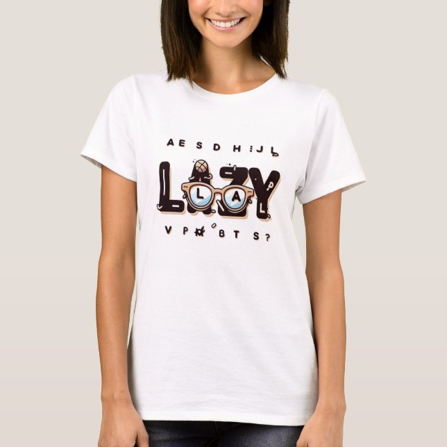 Lazy Bloom T Shirt (Framsida)