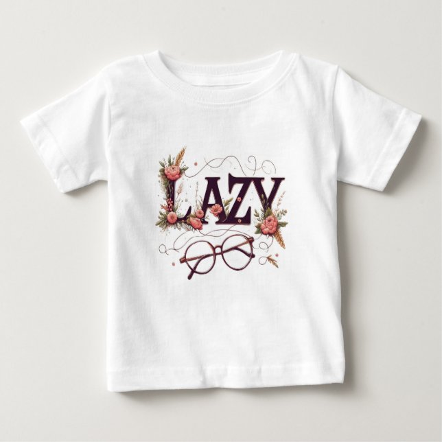 Lazy Bloom T Shirt (Framsida)
