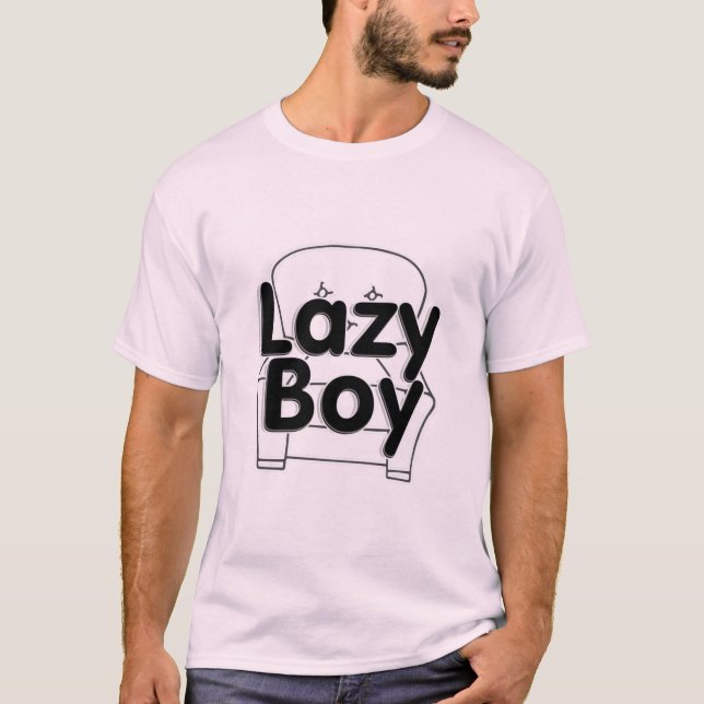 Lazy Boy T Shirt (Framsida)