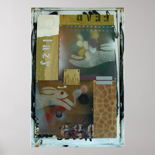 Lazy Bunny Poster (Framsidan)