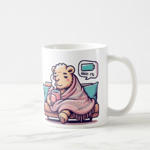 Lazy Camel Mugg Mysiga kaffevibes för trötta sjä