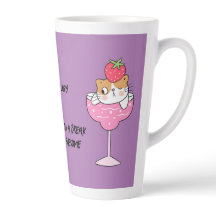 Lazy Cat Latte Mugg