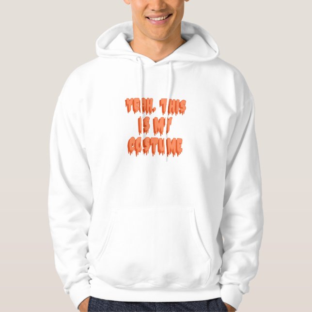 Lazy costume hoodie (Framsida)