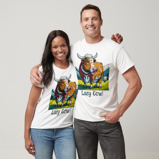 Lazy Cow T-Shirt (Unisex)