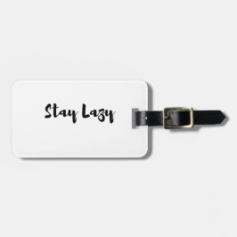 Lazy Day Bliss Bagagebricka