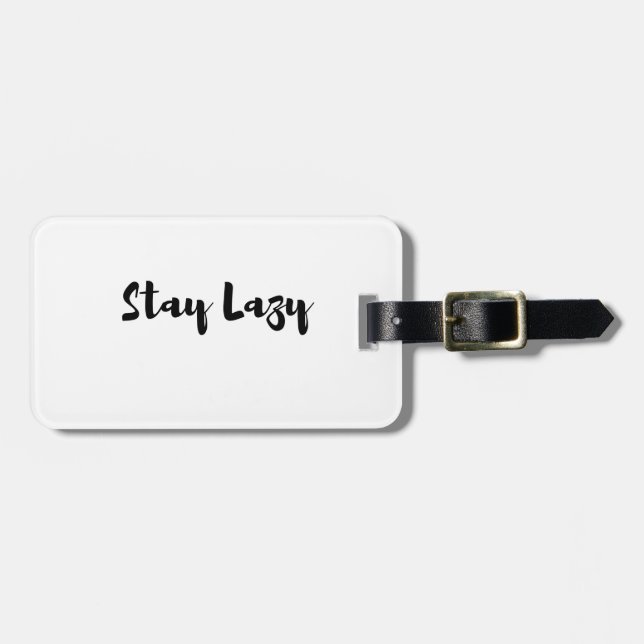 Lazy Day Bliss Bagagebricka (Horisontell Framsida)