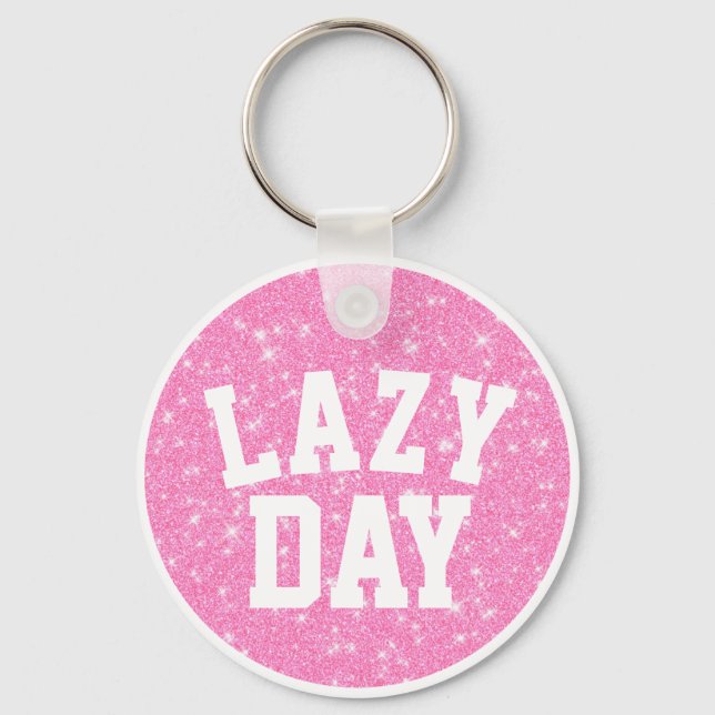 Lazy Day Nyckelring (Framsida)