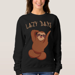 Lazy Days Sloth T Shirt