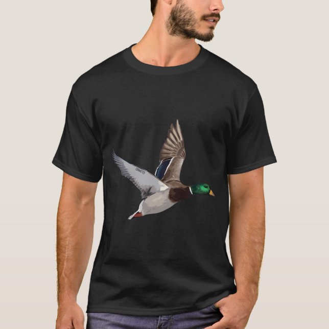 Lazy Drake - Anka Hunting Shirt by Commed Vatten T Shirt (Framsida)