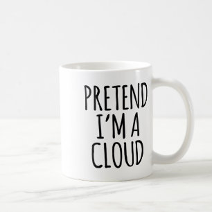 Lazy Funny Halloween Costume - Cloud Gift Himlar H Kaffemugg