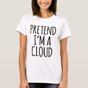 Lazy Funny Halloween Costume - Cloud Gift Himlar H T Shirt