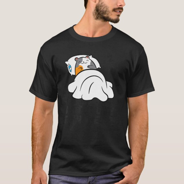 Lazy Guinea Gris Tardy bättre sent än aldrig Guine T Shirt (Framsida)