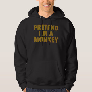 Lazy Halloween Costume Funny låtsas att jag är en Hoodie