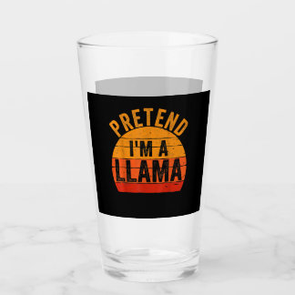 Lazy Halloween Costume har sagt att jag är en Llam Glaskopp