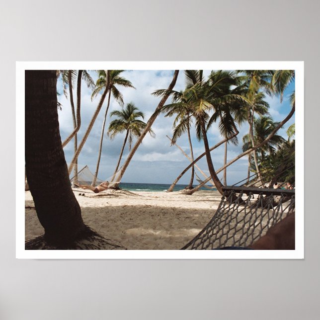 Lazy Handflatan Träd Days Poster (Framsidan)