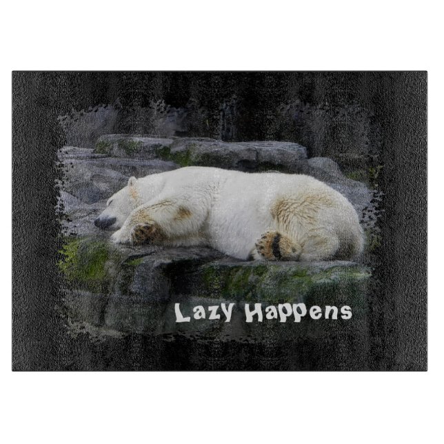 Lazy Happens Polar Bear (Framsidan)