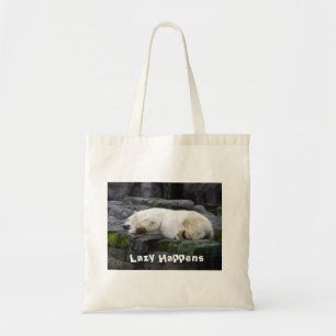Lazy Happens Polar Bear Tygkasse
