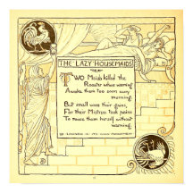 Lazy Housemaids Walter Crane Small