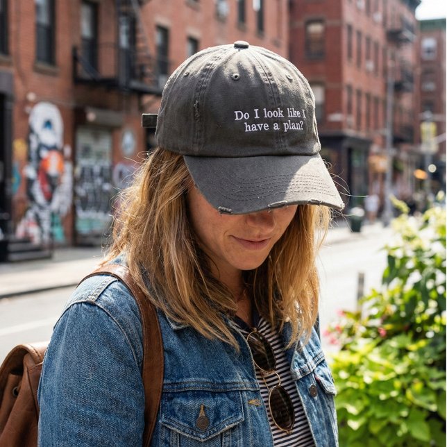 Lazy Humor Lazy Broderad Keps (Skapare uppladdad)