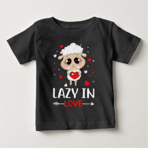 Lazy i Kärlek får för Valentindagen Singles T Shirt