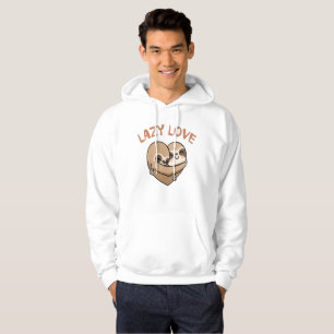 Lazy Kärlek Hoodie