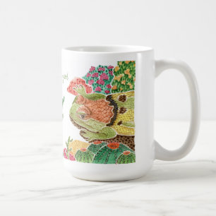 Lazy Liguds ote Desert Landge Personalize Kaffemugg